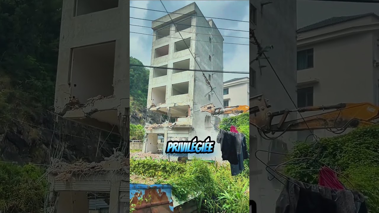 Chute Spectaculaire: Le Bâtiment Fantôme Rendu à la Terre!