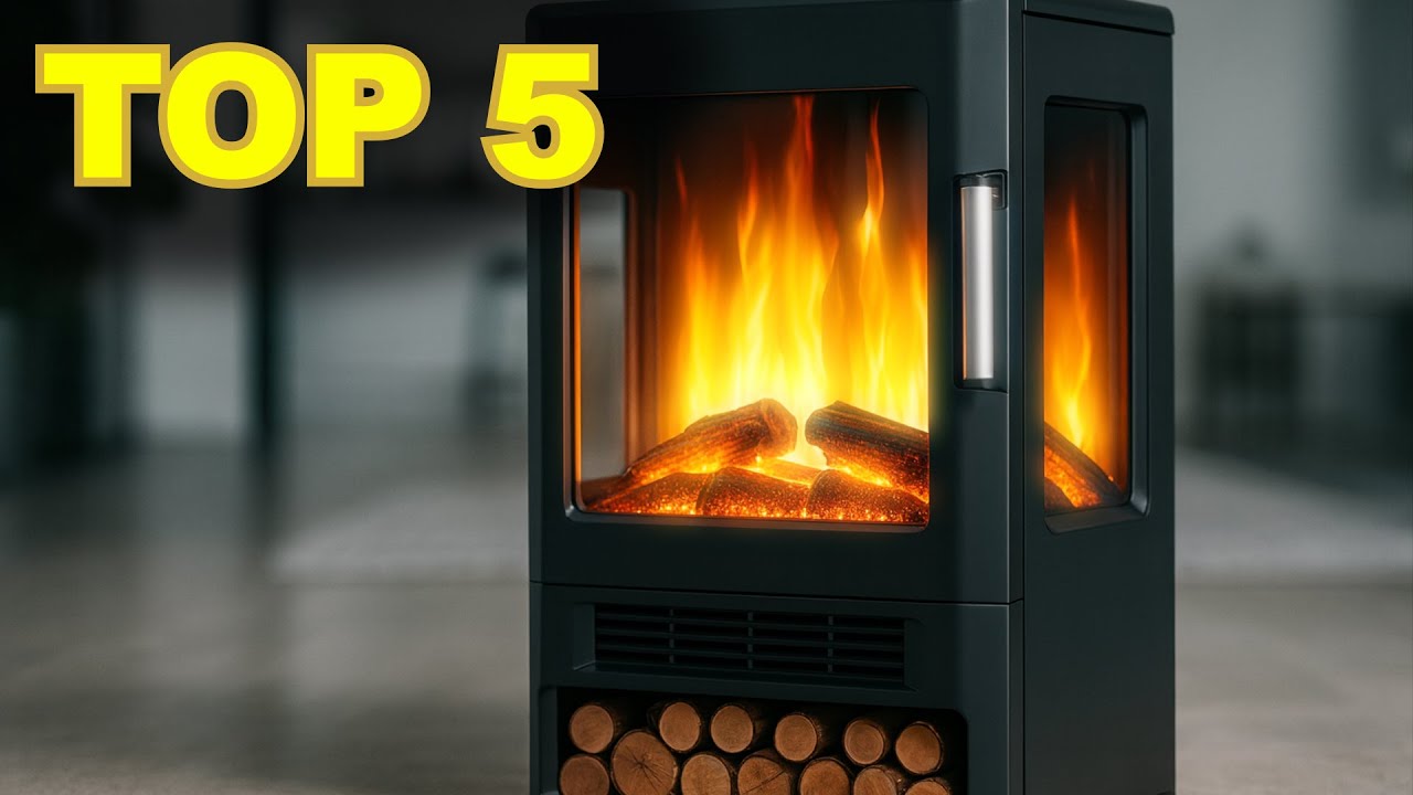 poêle chauffage : TOP 5 des meilleurs poêles avec flammes artificielles à acheter en 2025