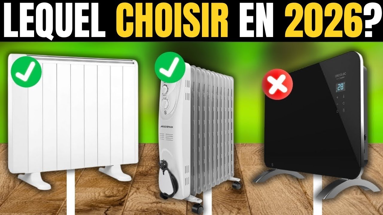 Les Meilleurs Radiateurs Électriques à Basse Consommation de 2026 [NE LES ACHETEZ PAS SANS VOIR ÇA]