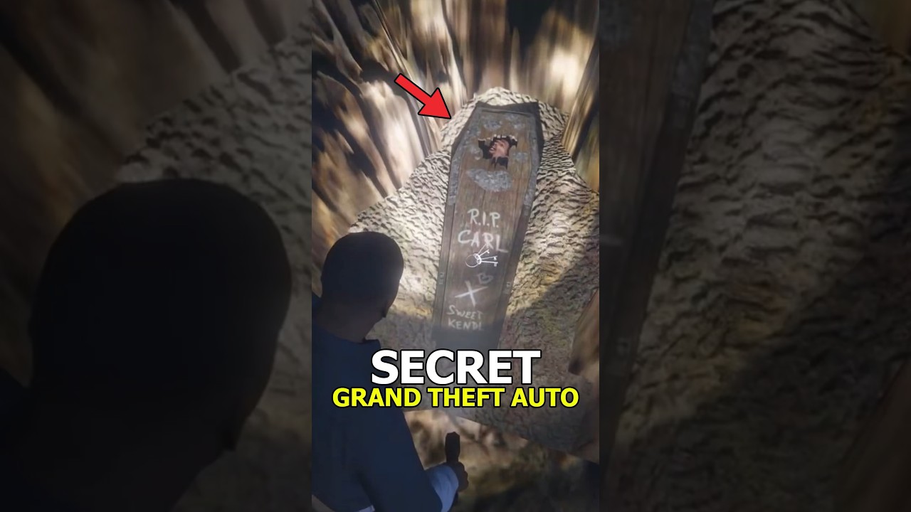 J'AI TROUVÉ la TOMBE SECRÈTE de CJ dans GTA 5 !