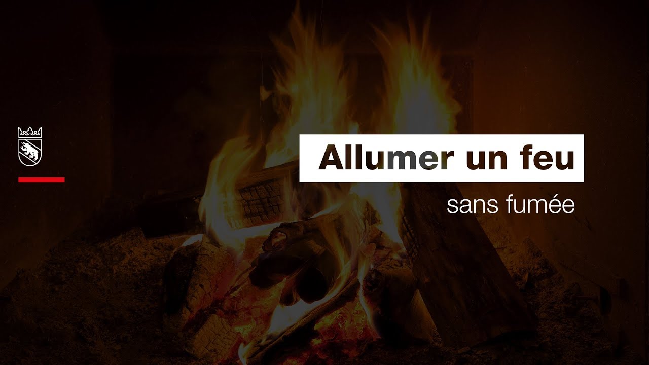 Allumer un feu sans fumée