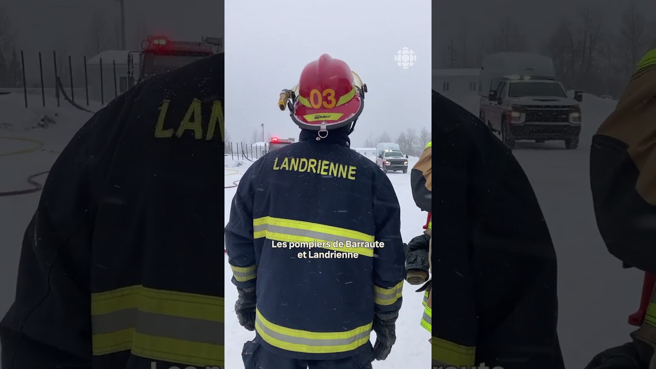 Deux incendies majeurs en quelques heures | Vidéojournal  #pompiers  #incendie #feu