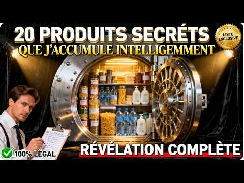 20 Produits Que J'Accumule Secrètement (Pendant Que Voisins Dorment Tranquilles)
