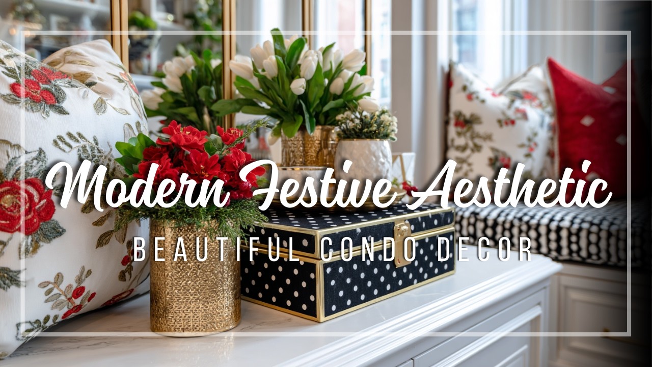 Chic Holiday Condo Living ✨ Elegant Luxury Interiors with Space Saving Brilliance