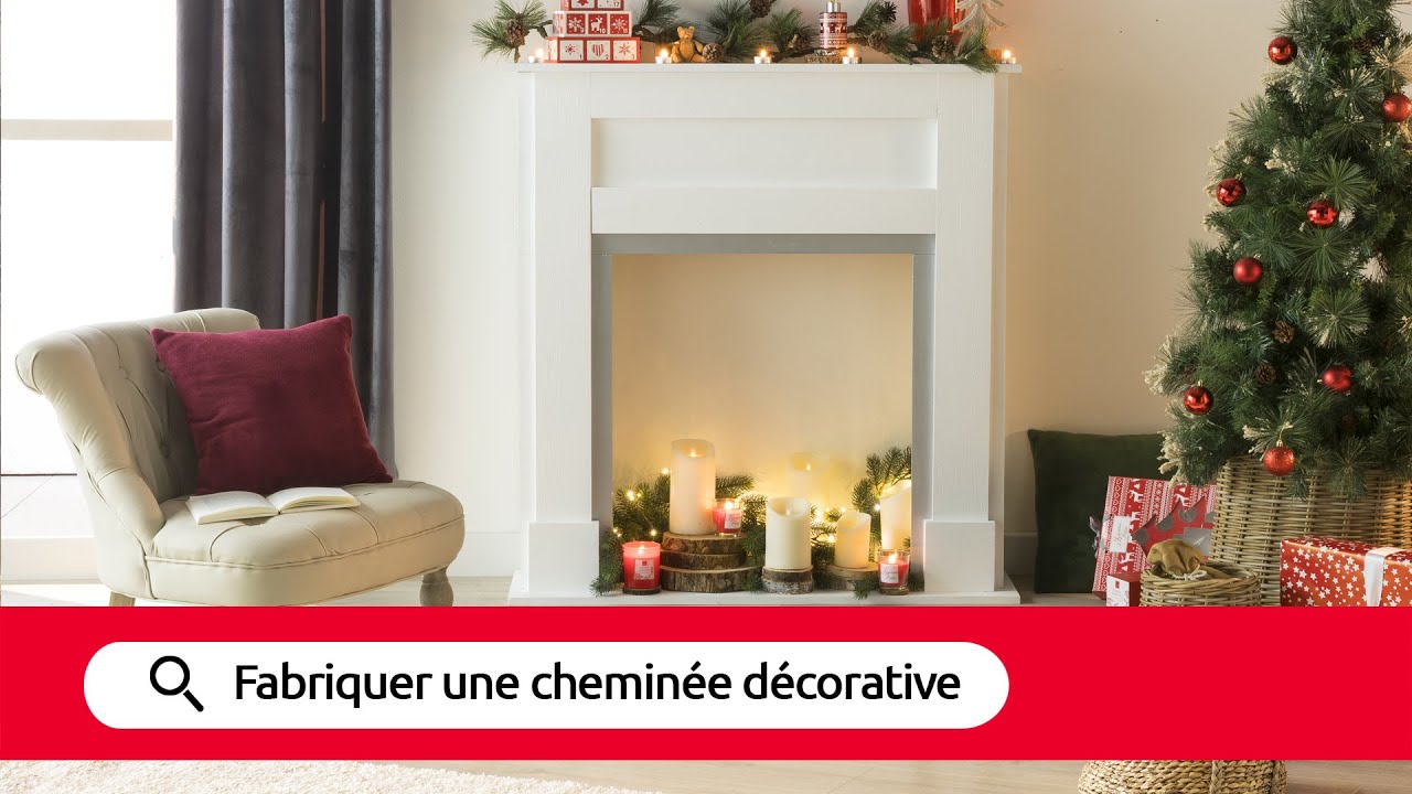 Tuto - Fabriquer une cheminée décorative