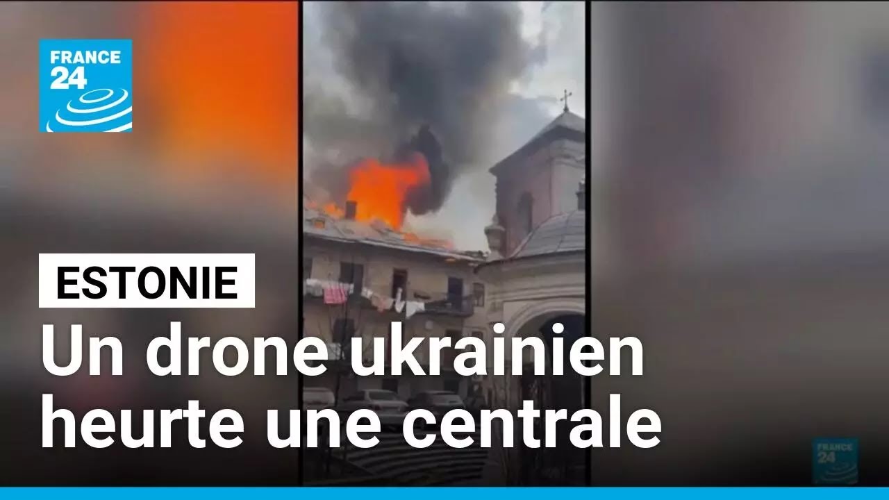 Un drone ukrainien heurte une centrale électrique en Estonie, un autre s'écrase en Lettonie