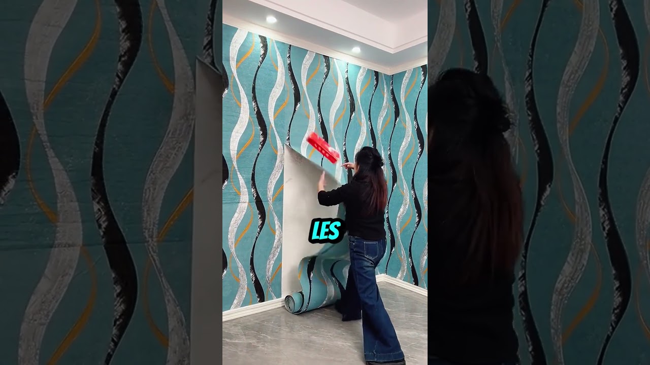 Papier Peint Auto-Adhésif : Pose Facile et Résultat Impeccable ! 🎨✨