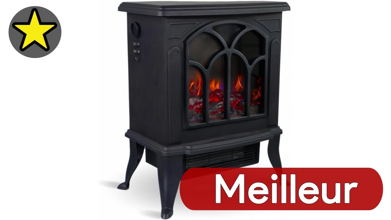 🔥 TOP 3 MEILLEUR CHEMINEE ELECTRIQUE SUR PIED 2025