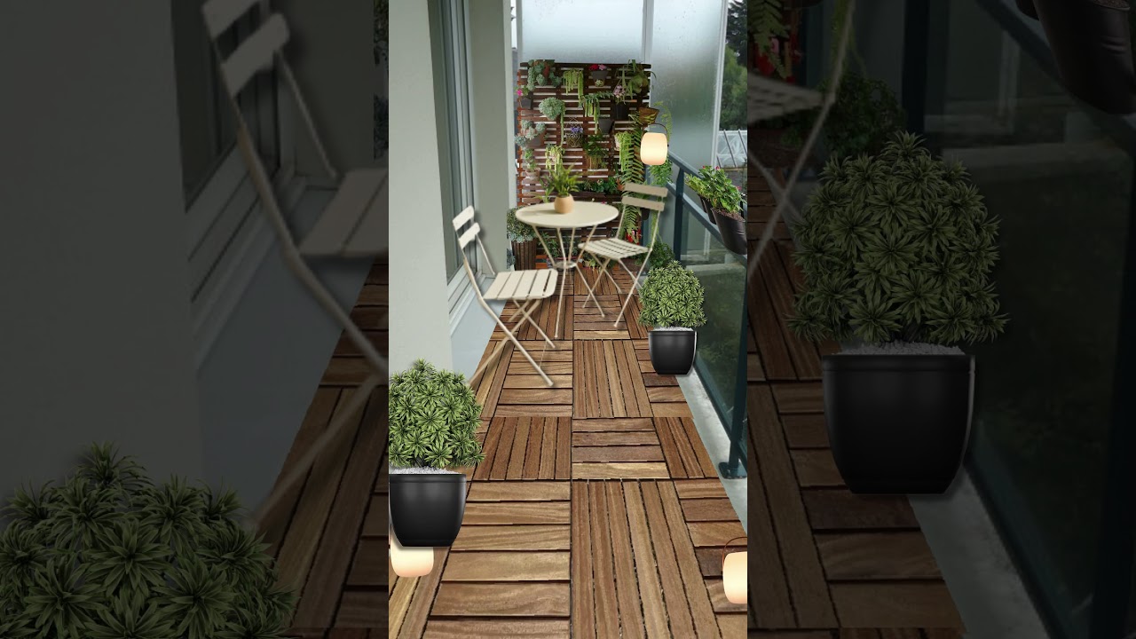 Transforme ton balcon #decoration #balcon #aménagementintérieur #amenagementexterieur