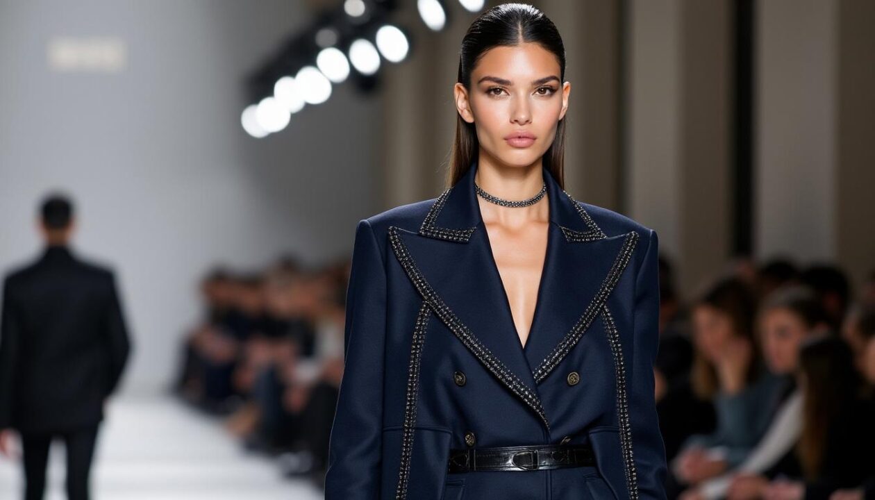 découvrez bella hadid captivante lors du défilé prada à la fashion week de milan, où elle a enflammé le podium avec son style et son charisme incomparables.