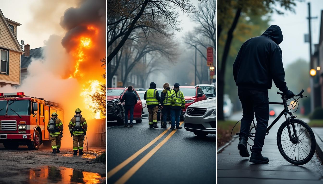 découvrez le bilan des incendies, accidents et vols les plus marquants du 10 février dans notre récapitulatif des faits divers.