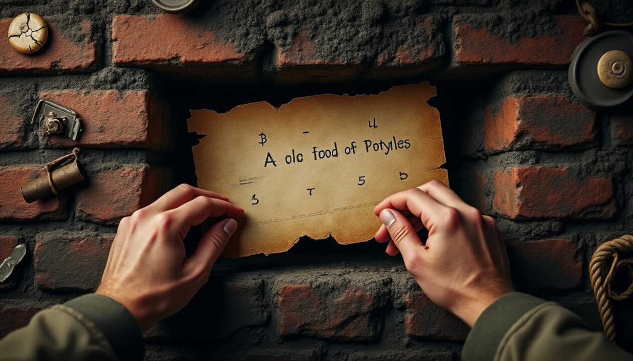 découvrez l'histoire fascinante d'un message codé trouvé dans une cheminée datant de la seconde guerre mondiale, un mystère qui reste encore aujourd'hui non résolu.