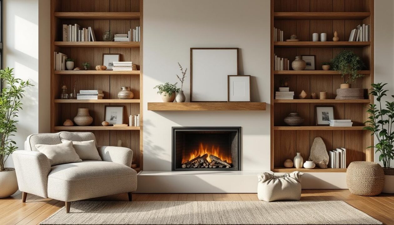 découvrez des idées créatives pour décorer l'espace autour de votre cheminée et créer une ambiance chaleureuse et conviviale dans votre intérieur.